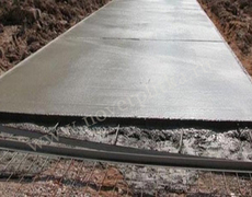 укладка тротуарной плитки на бетонное основание